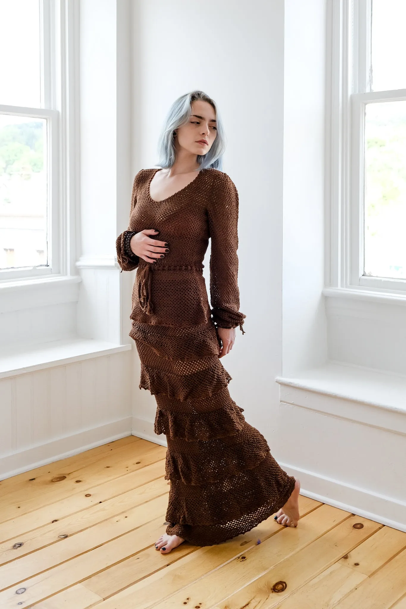 The Maxi Skirt in Tobacco
