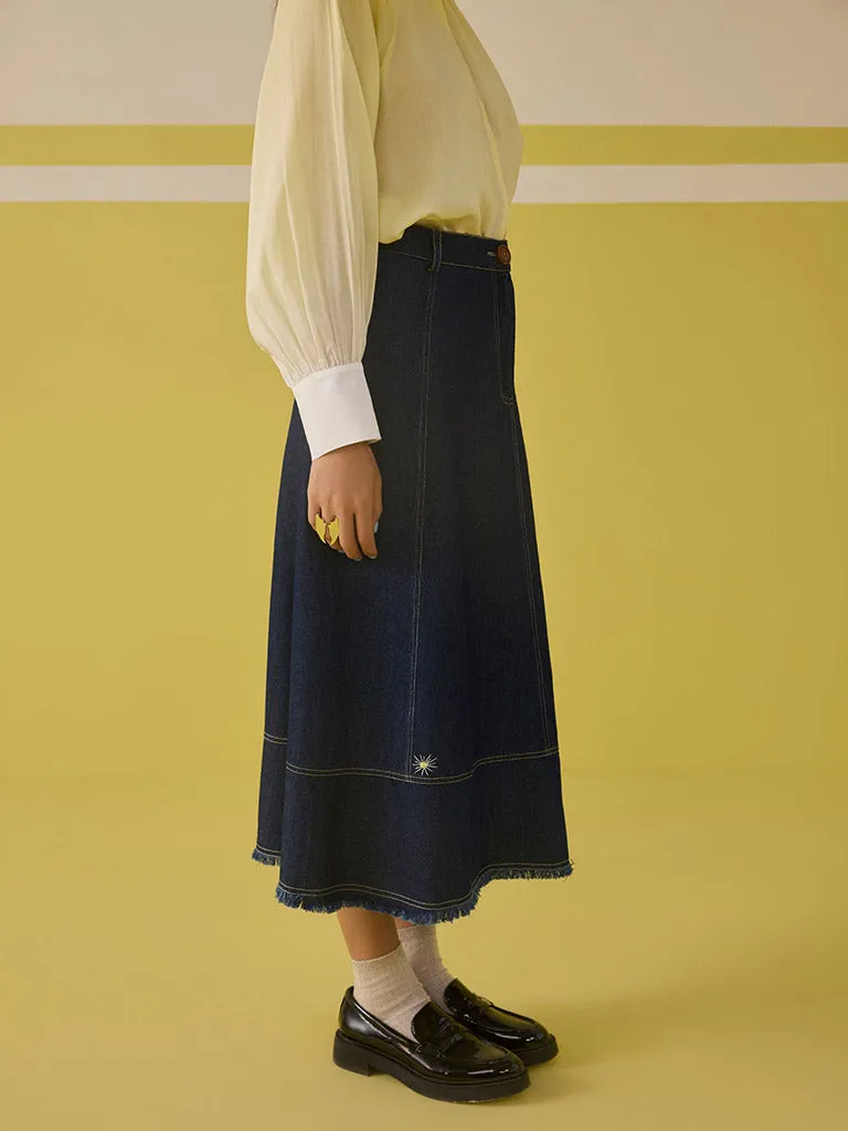 The Sunshine Denim Skirt