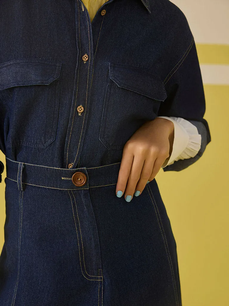 The Sunshine Denim Skirt