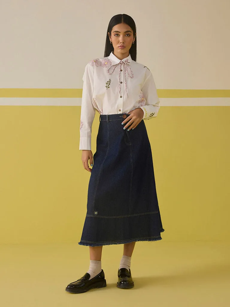 The Sunshine Denim Skirt