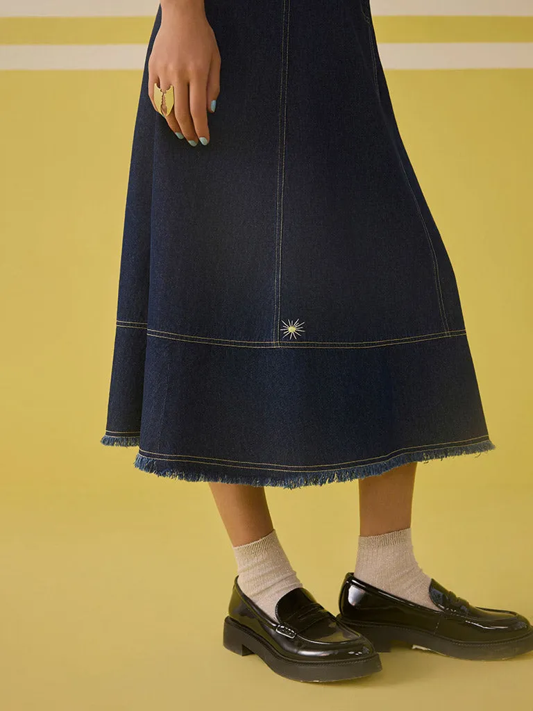 The Sunshine Denim Skirt