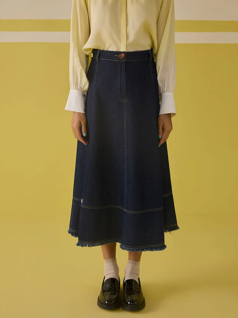 The Sunshine Denim Skirt