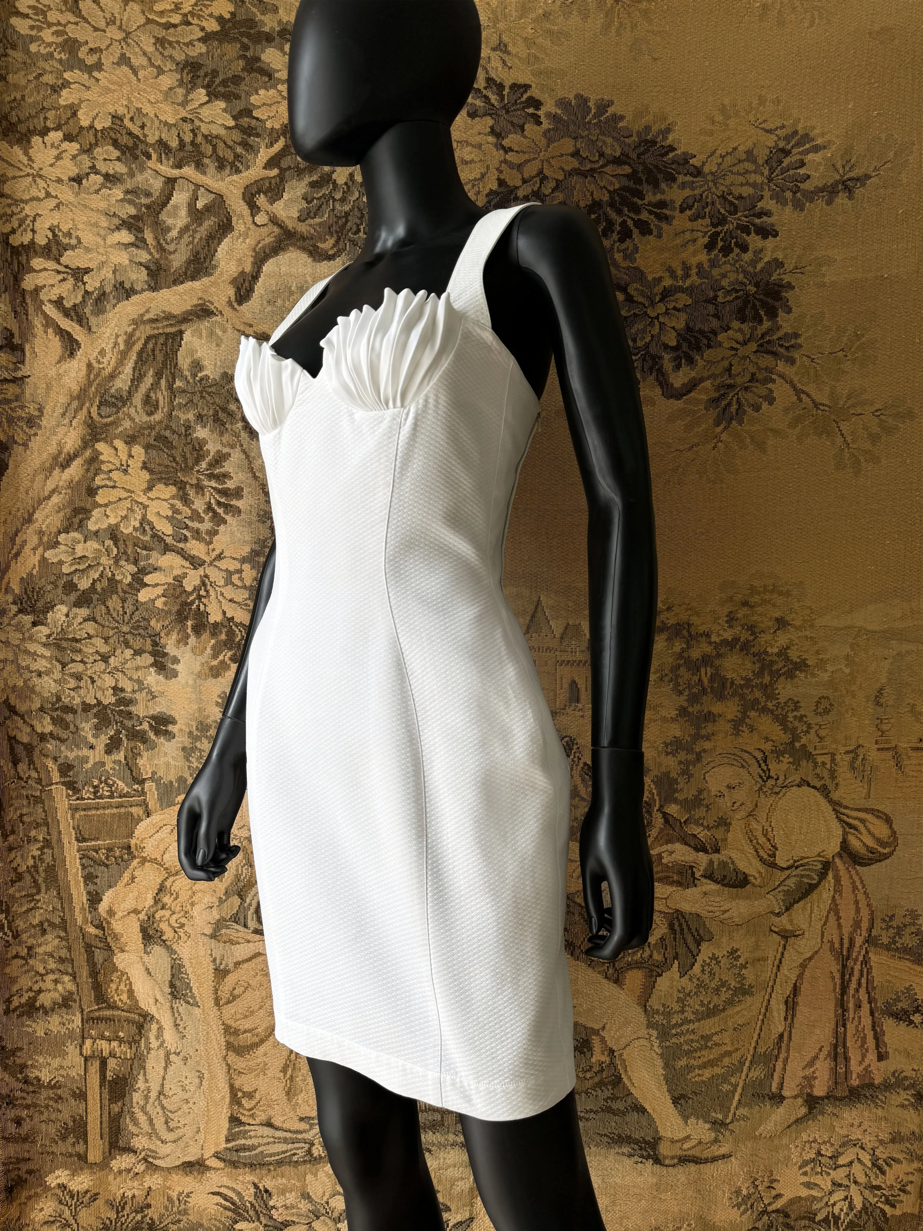Thierry Mugler Spring 1994 Goddess Mini Dress