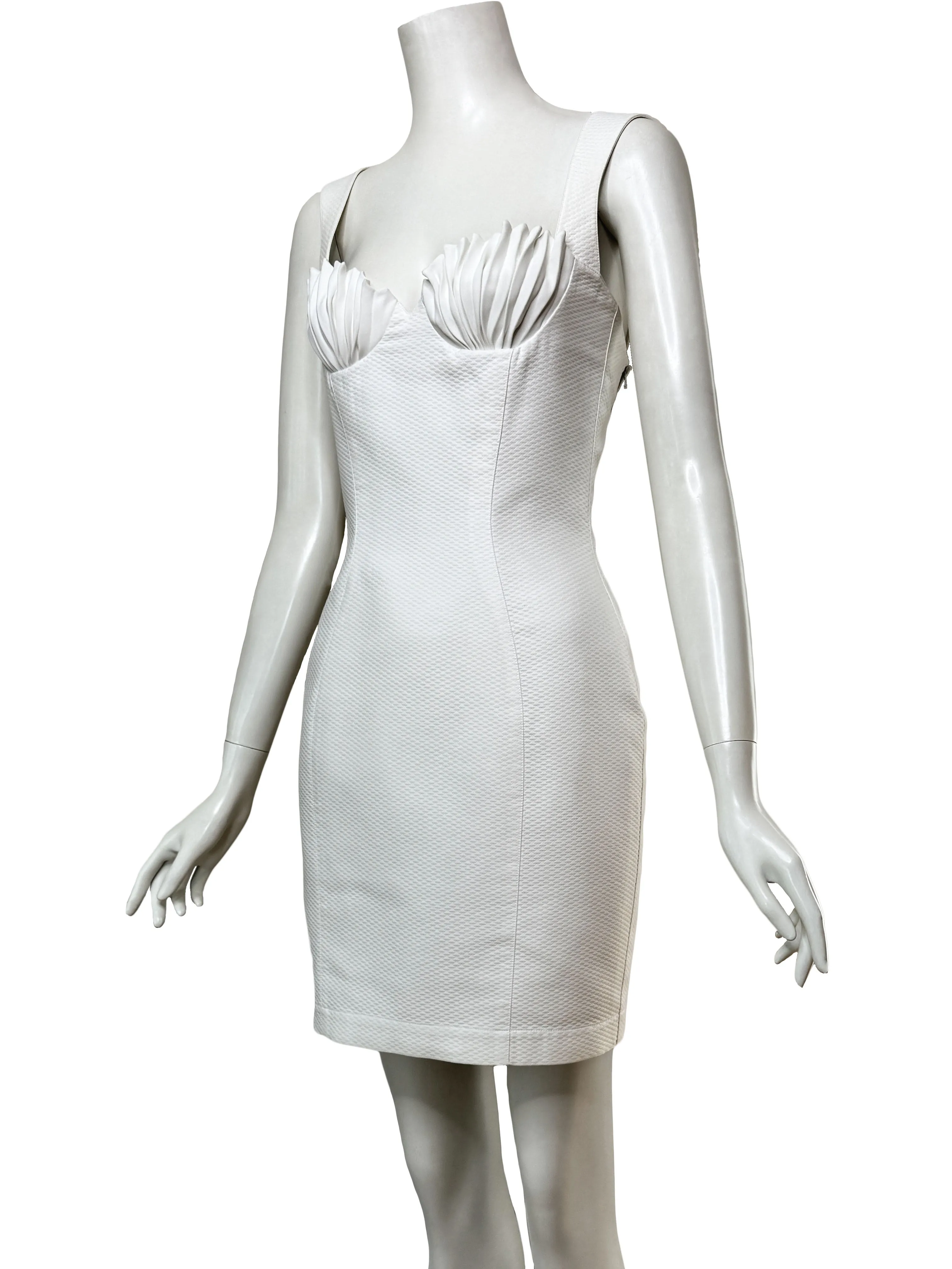 Thierry Mugler Spring 1994 Goddess Mini Dress