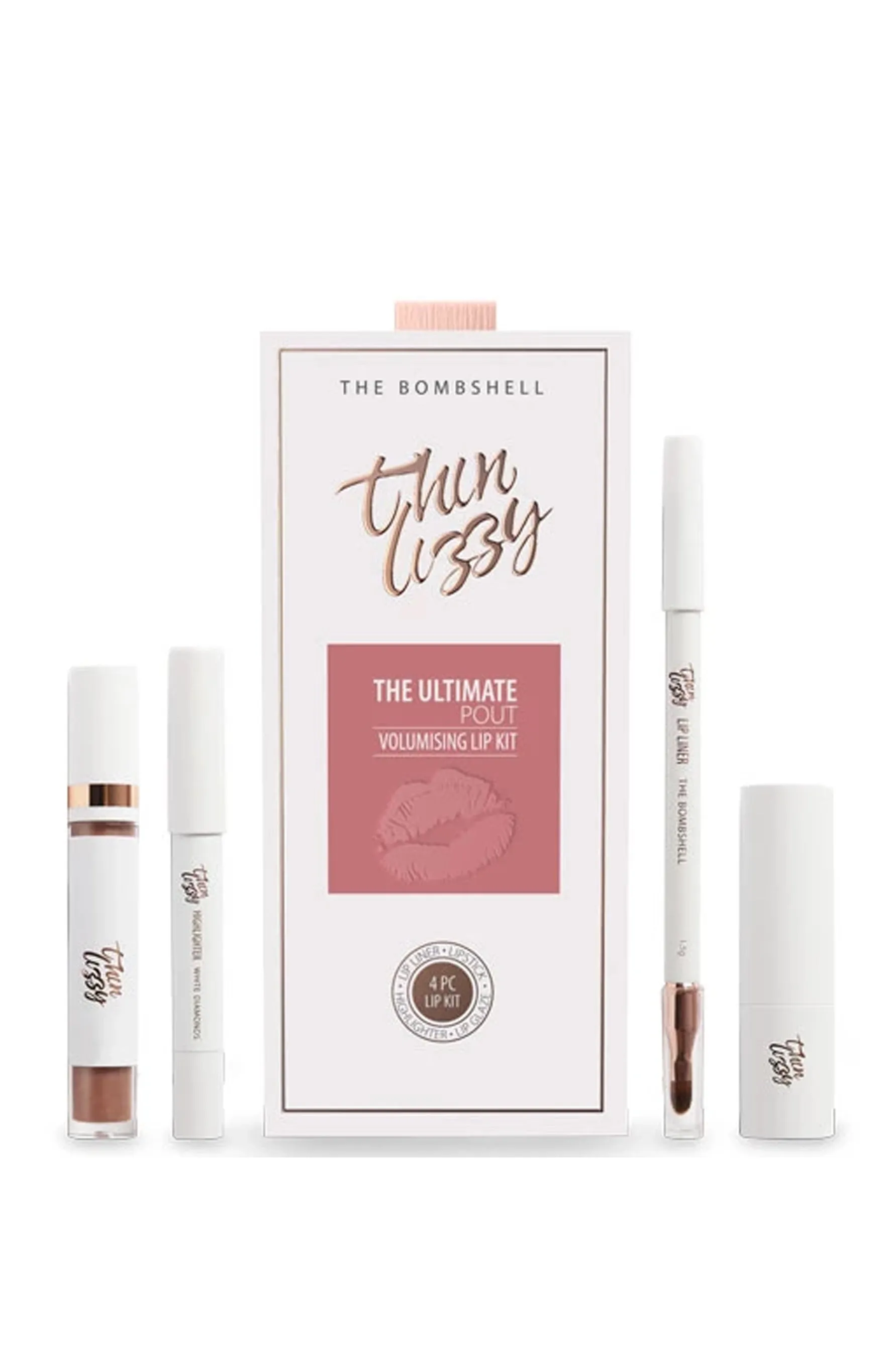 Thin Lizzy The Ultimate Pout Volumising Lip Kit  Bombshell