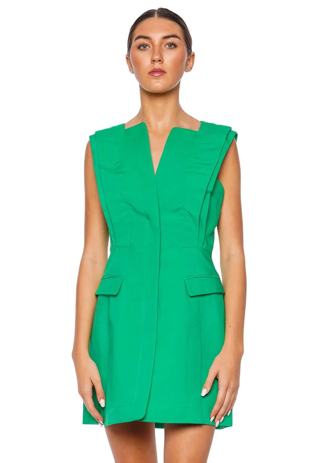 Thrumster Clover Structured Mini Dress
