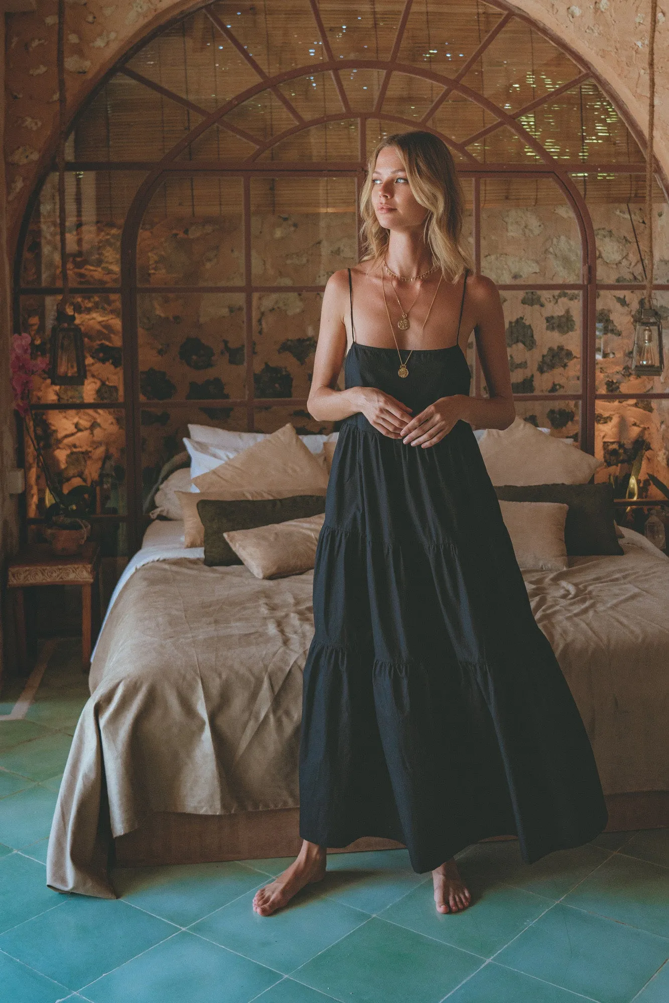 Tiered Maxi Dress