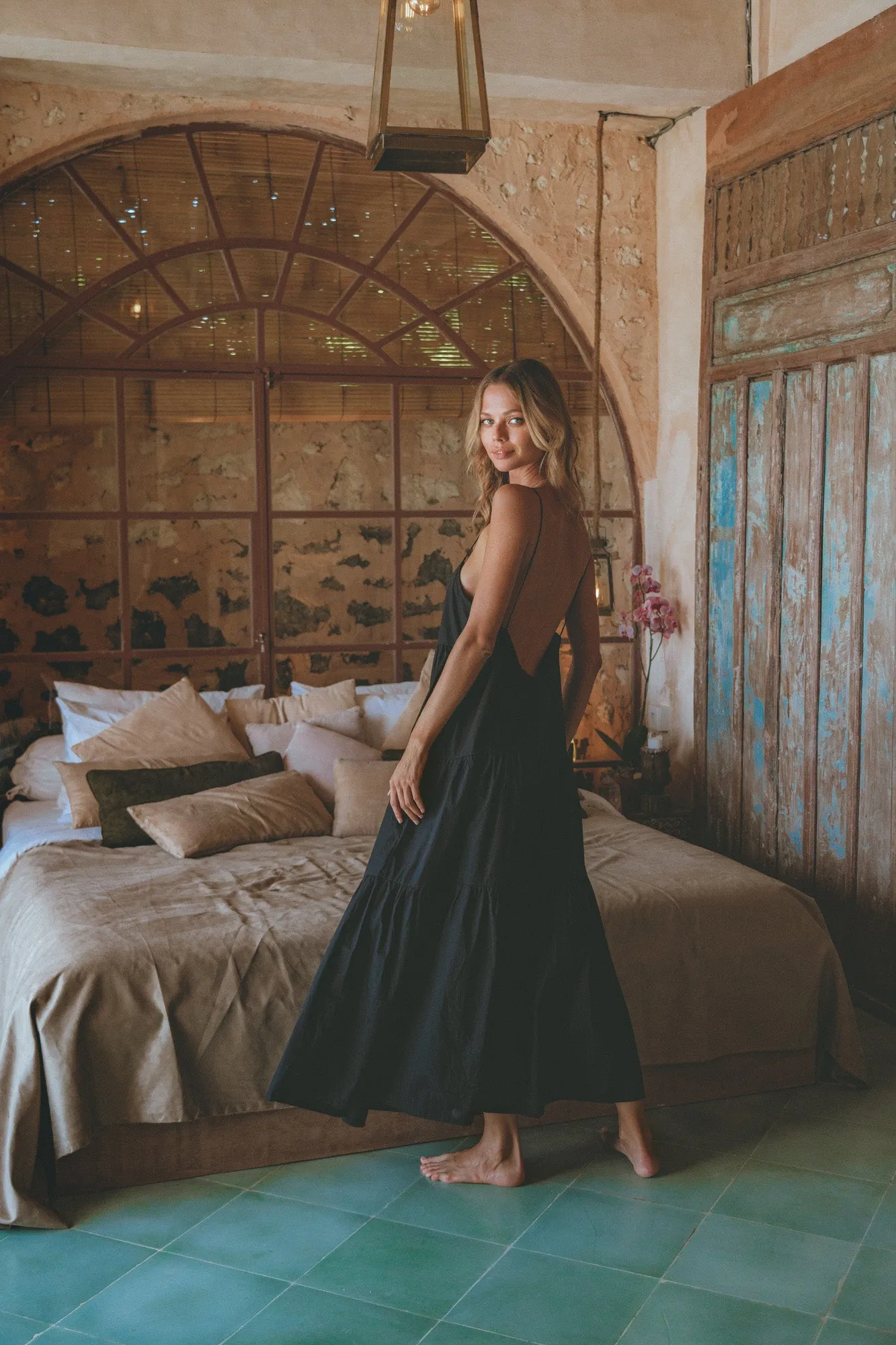 Tiered Maxi Dress