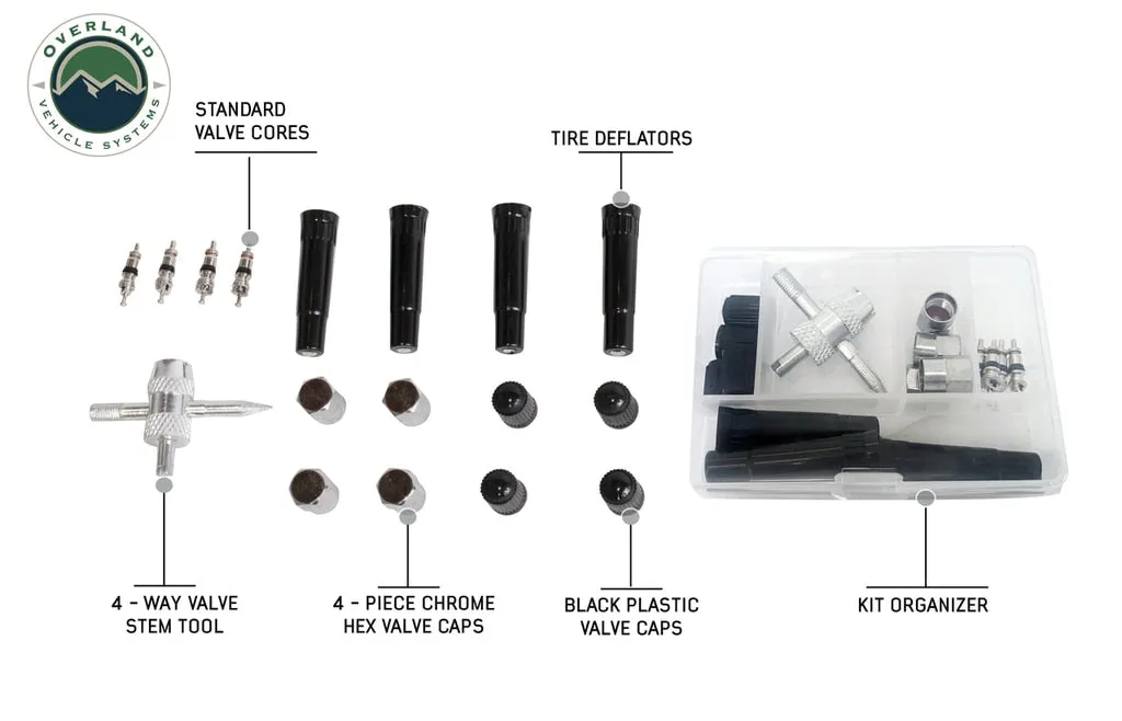 Tire Plug Repair Kit 53 Piece Off Road Grade Truck, Jeep Off Road, RV, Trailers Overland Vehicle Systems