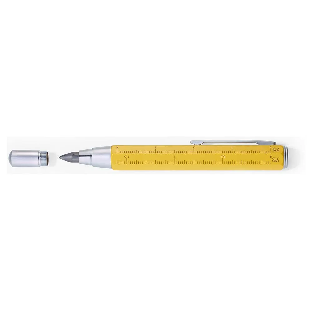 TROIKA Carpenter's Pencil Thick ZIMMERMANN 5,6 - Yellow