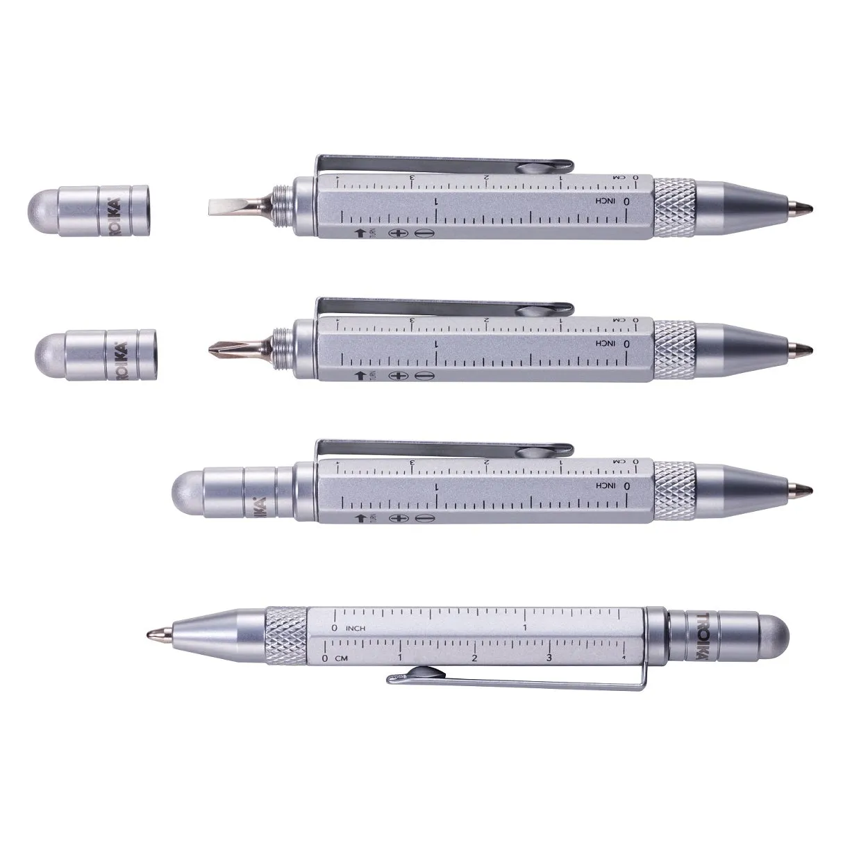 TROIKA Ink Refill: Mini 4cm Refill for TROIKA Micro Ballpoint Keyring Pens: Set of 10