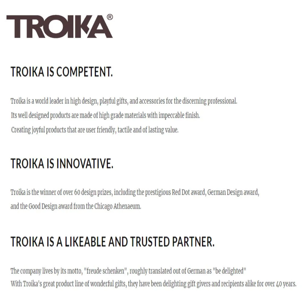 TROIKA Ink Refill: Mini 4cm Refill for TROIKA Micro Ballpoint Keyring Pens: Set of 10