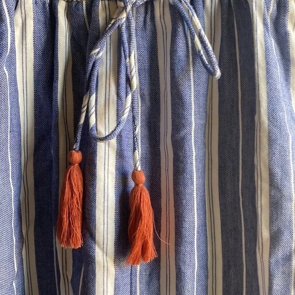 Tularosa Revolve Maxi Dress Blue White Small