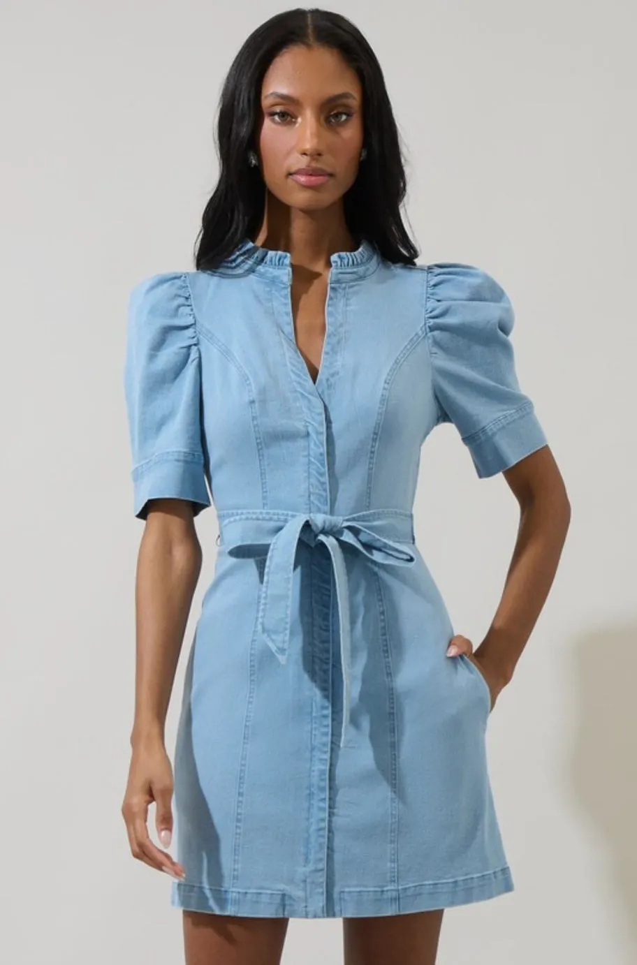 Tulsa Denim Mini Dress