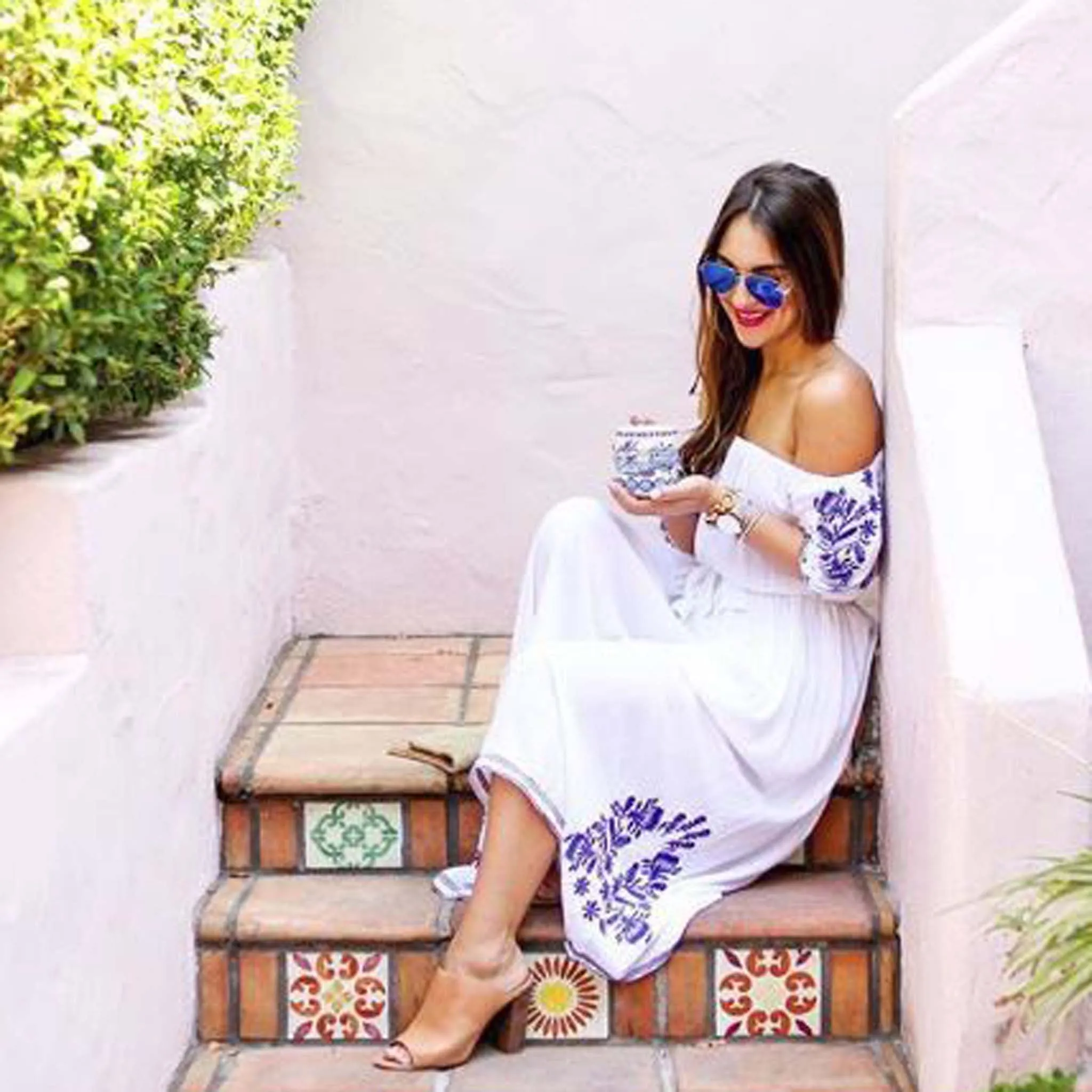 Tulum Maxi Dress in White