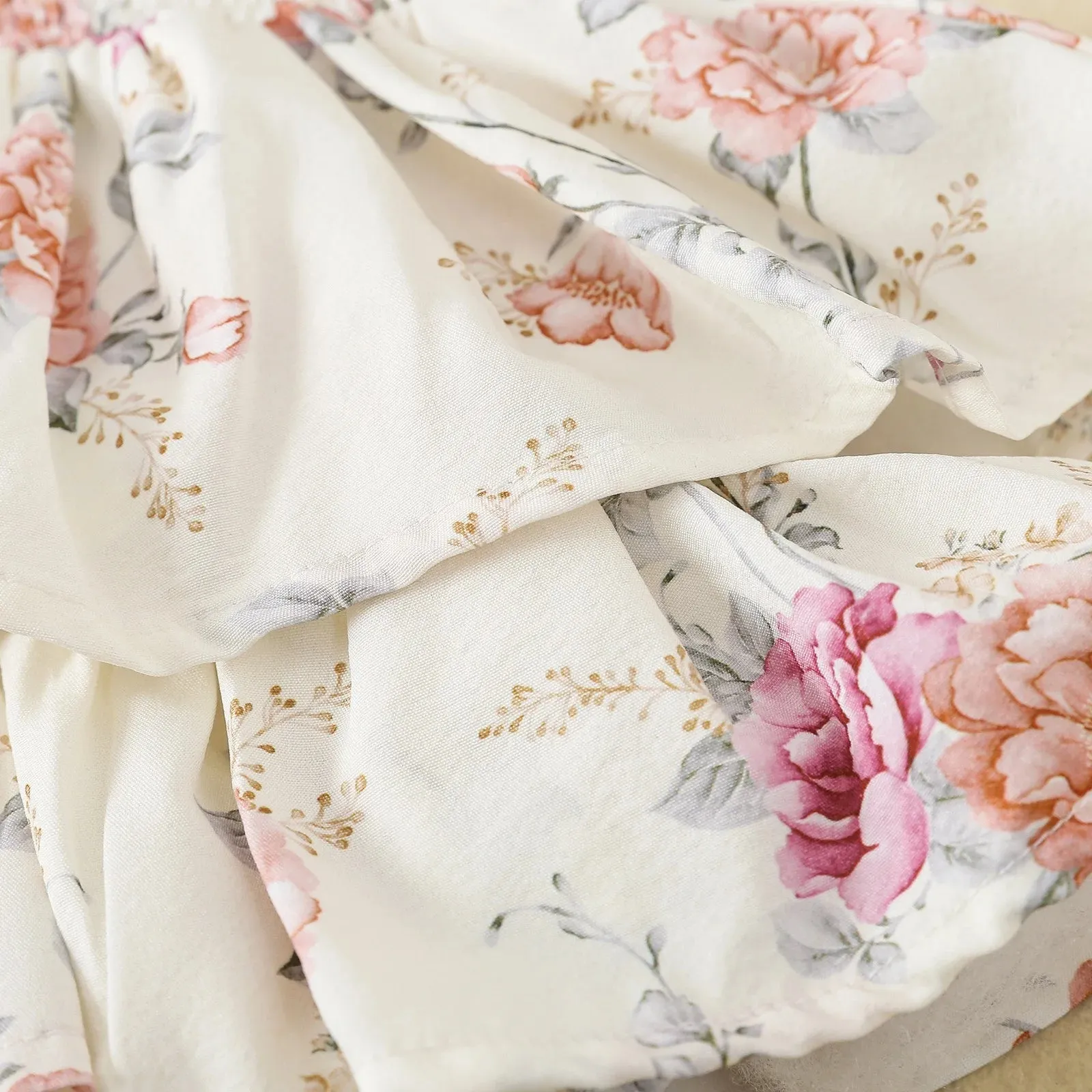 Tutu Floral Ruffle Romper