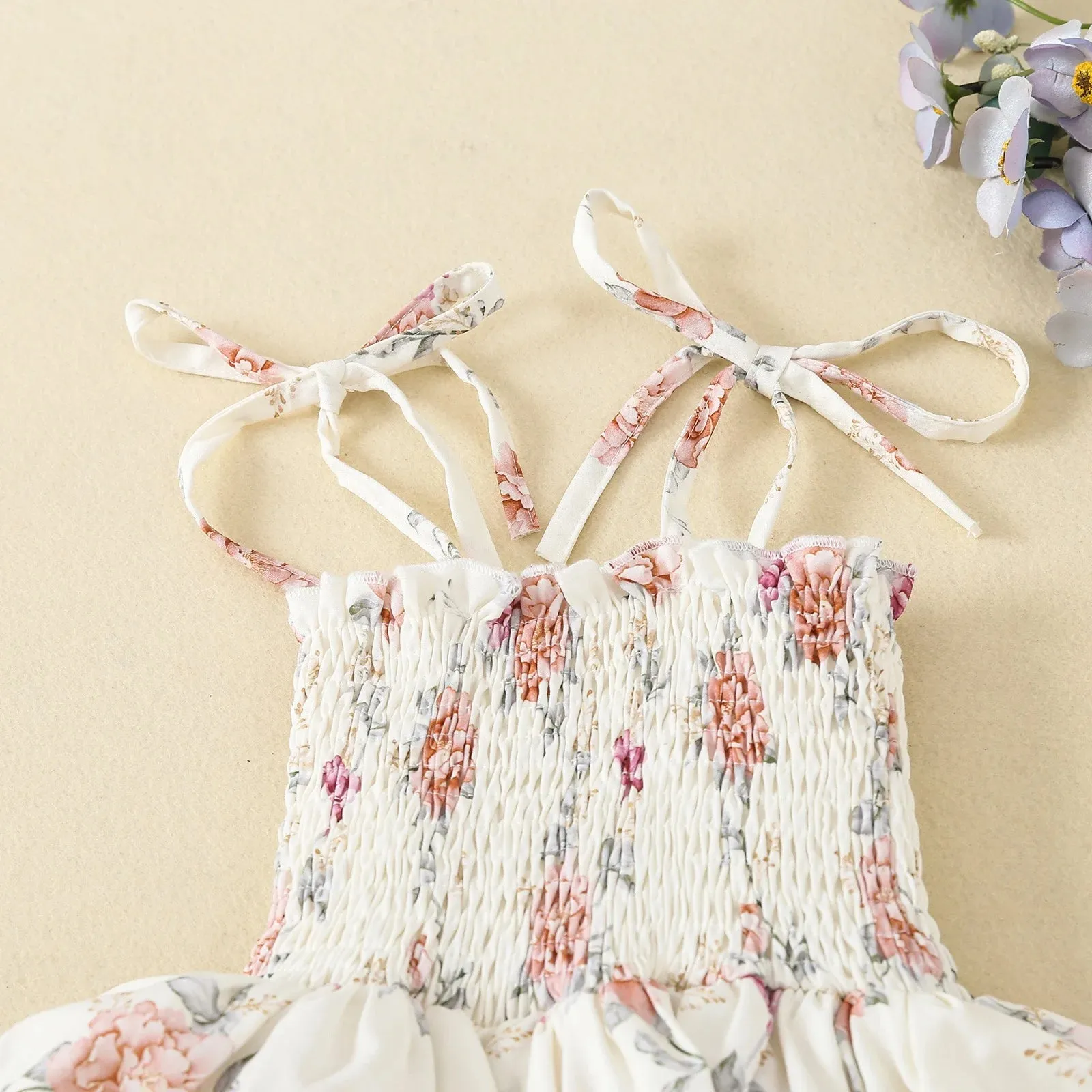 Tutu Floral Ruffle Romper