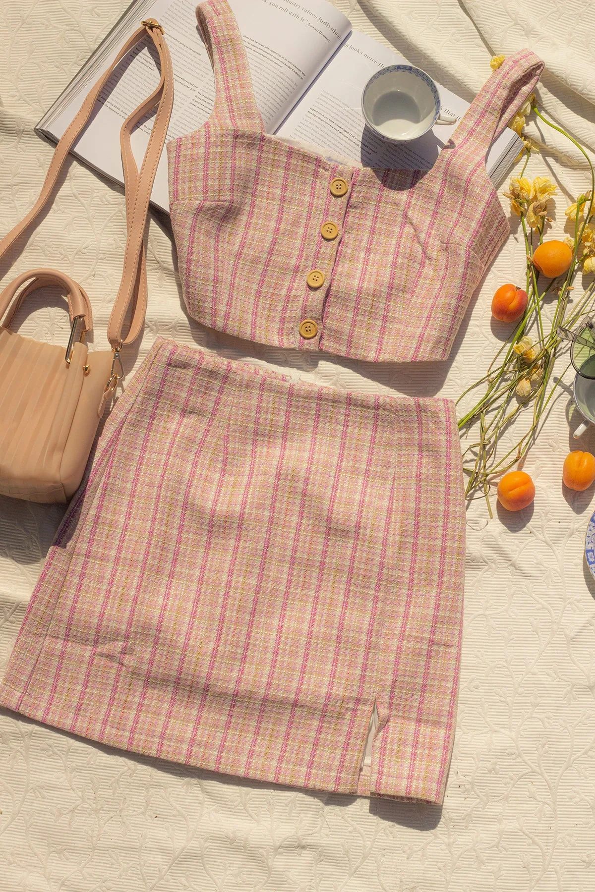 Tweed Skirt