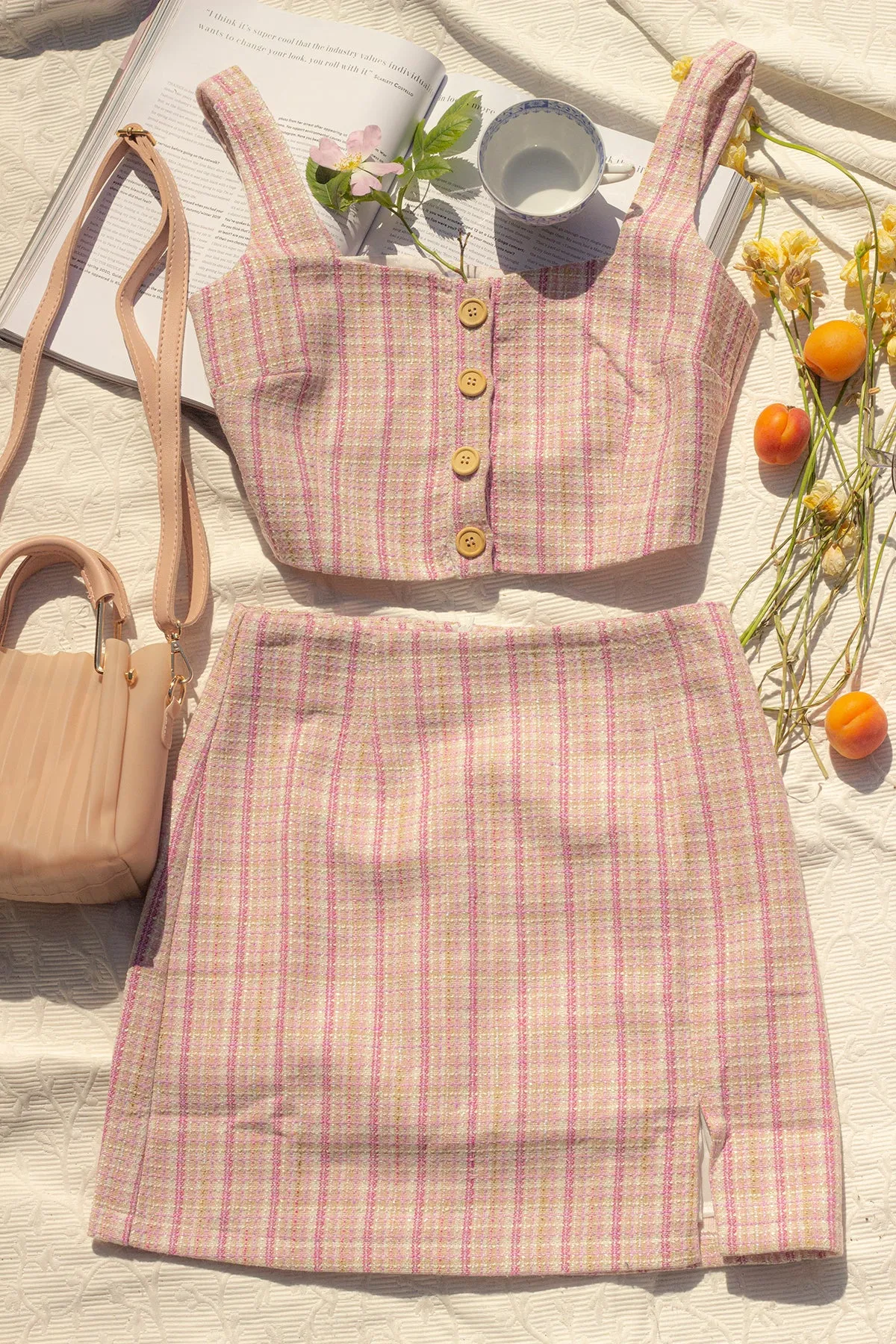 Tweed Skirt