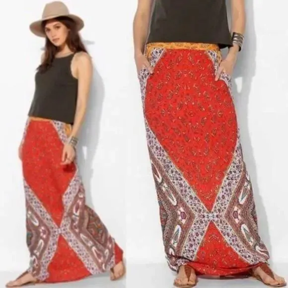 Urban Outfitters Boho Maxi Skirt