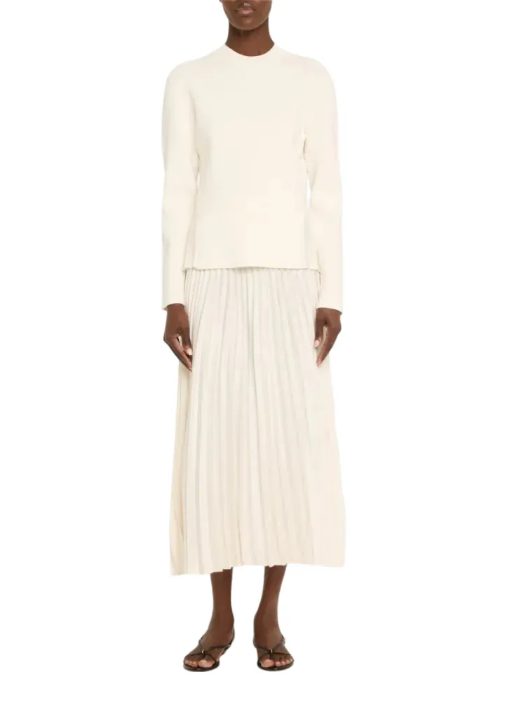 Valor Midi Skirt Ivory