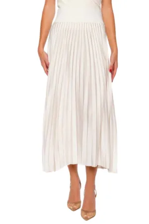 Valor Midi Skirt Ivory