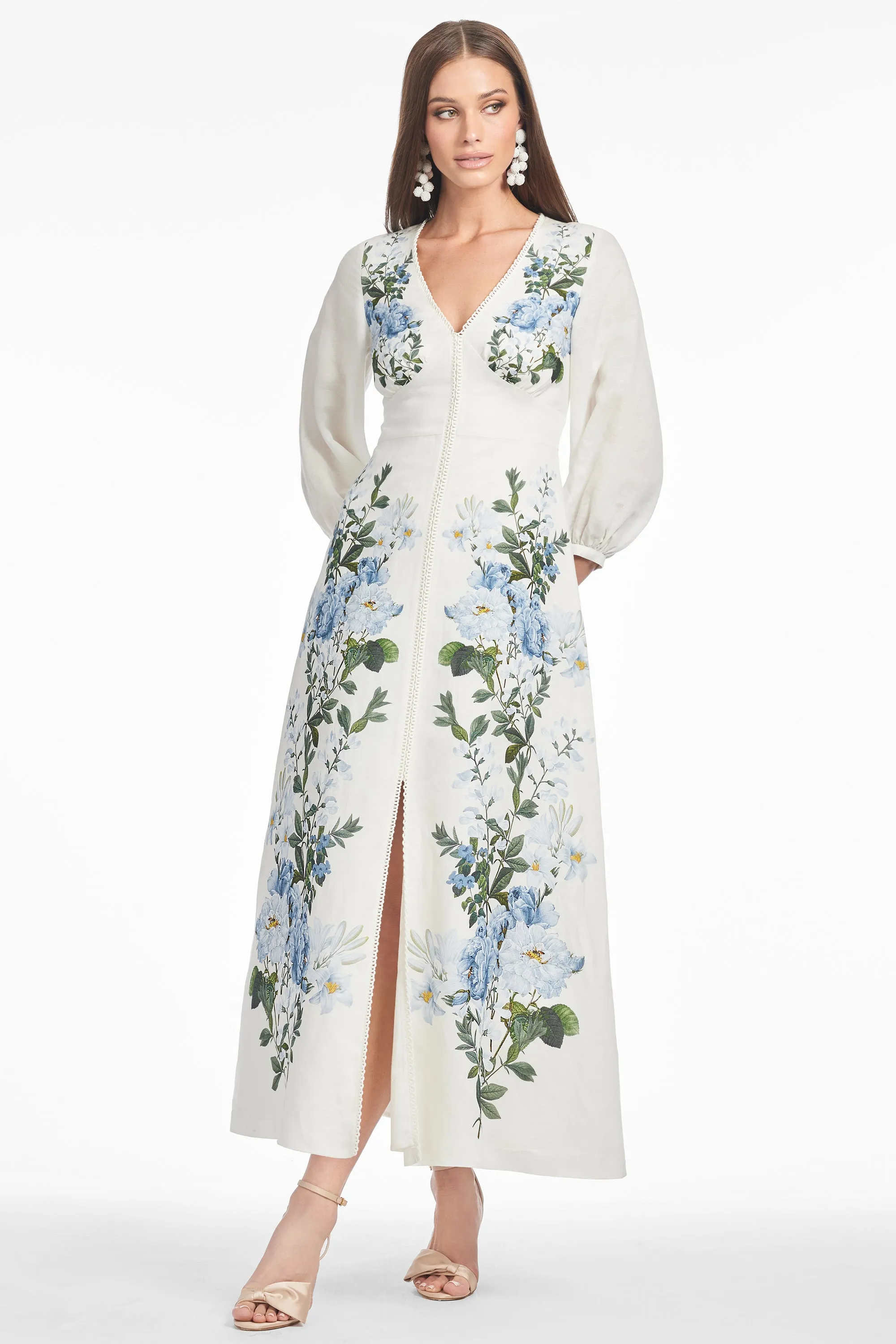 VARENNA DRESS - SKY PEARL RACEME