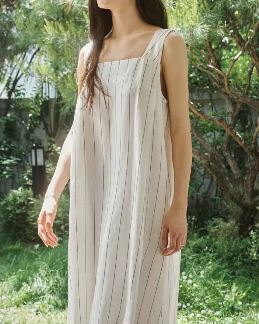 VICTORIA LINEN DRESS