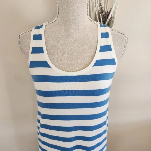 Vineyard Vines Womens Engineered Stripe Maxi Dress Size XS Pima Cotton Preppy