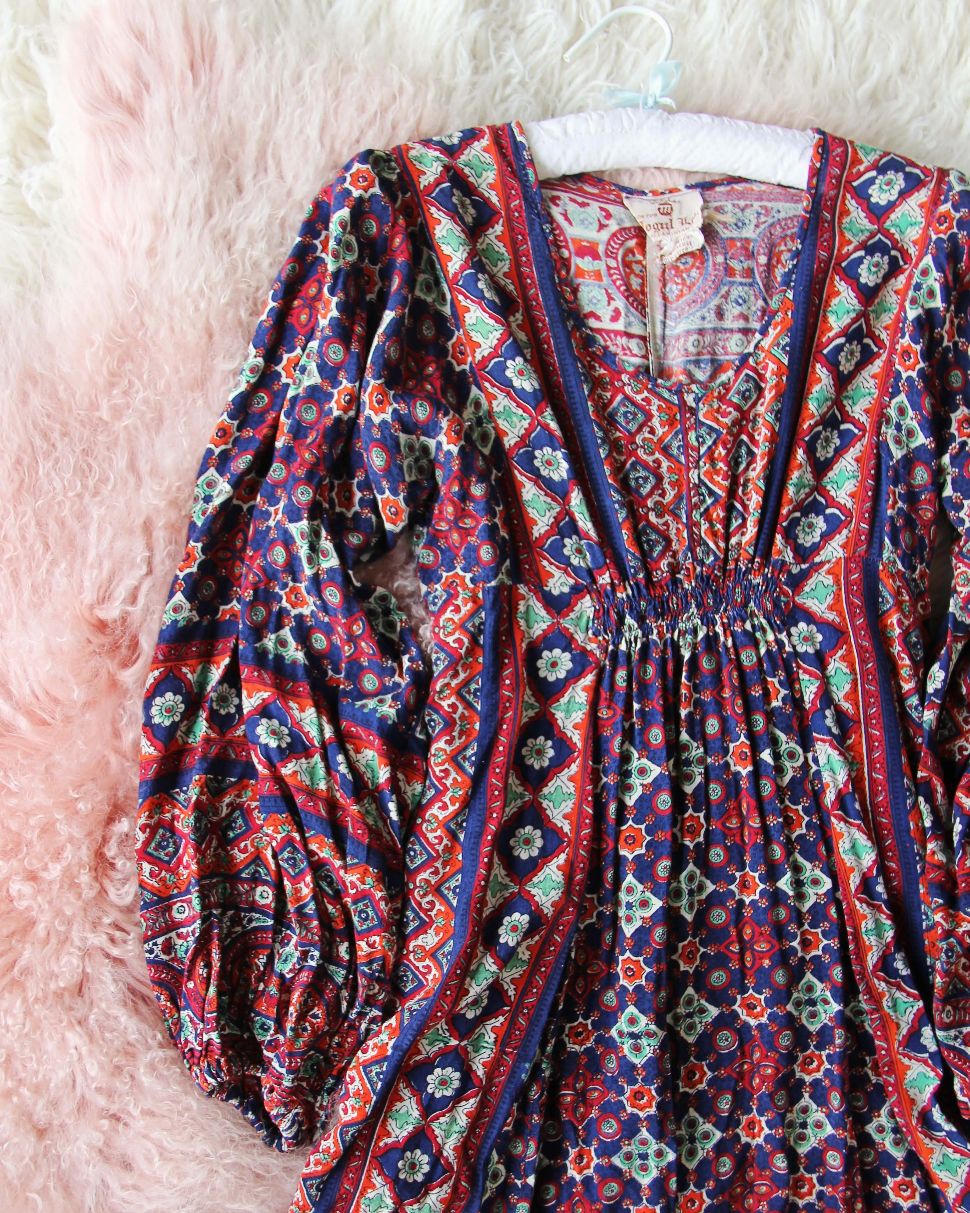 Vintage Gauzy Maxi Dress