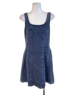 Washed Denim A-Line Dress TSW