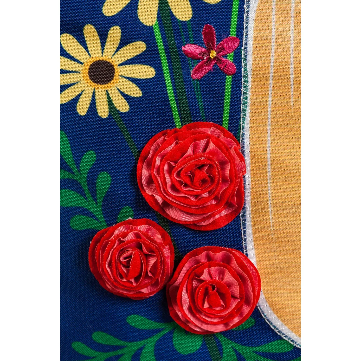Welcome Home Garden Linen Flag,14l4845