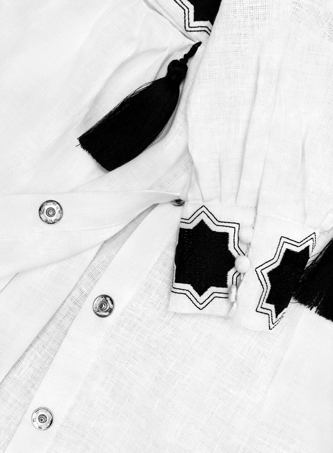 White Boho style Kaftan