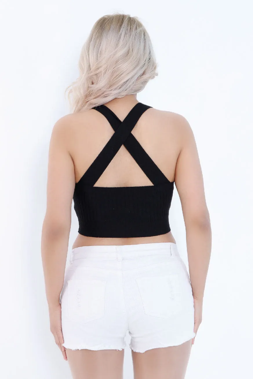 Women Knit Crop