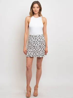 WOMEN'S FLORAL PRINT SKIRT