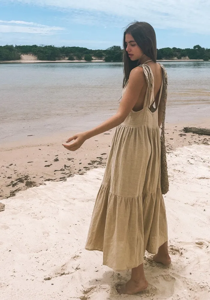 WS Samara Dress - Almond