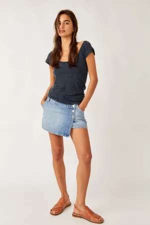 WYNNE DENIM SKIRT