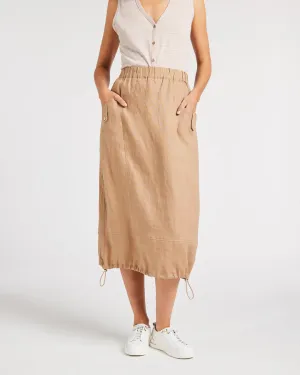 Yarra Trail linen skirt