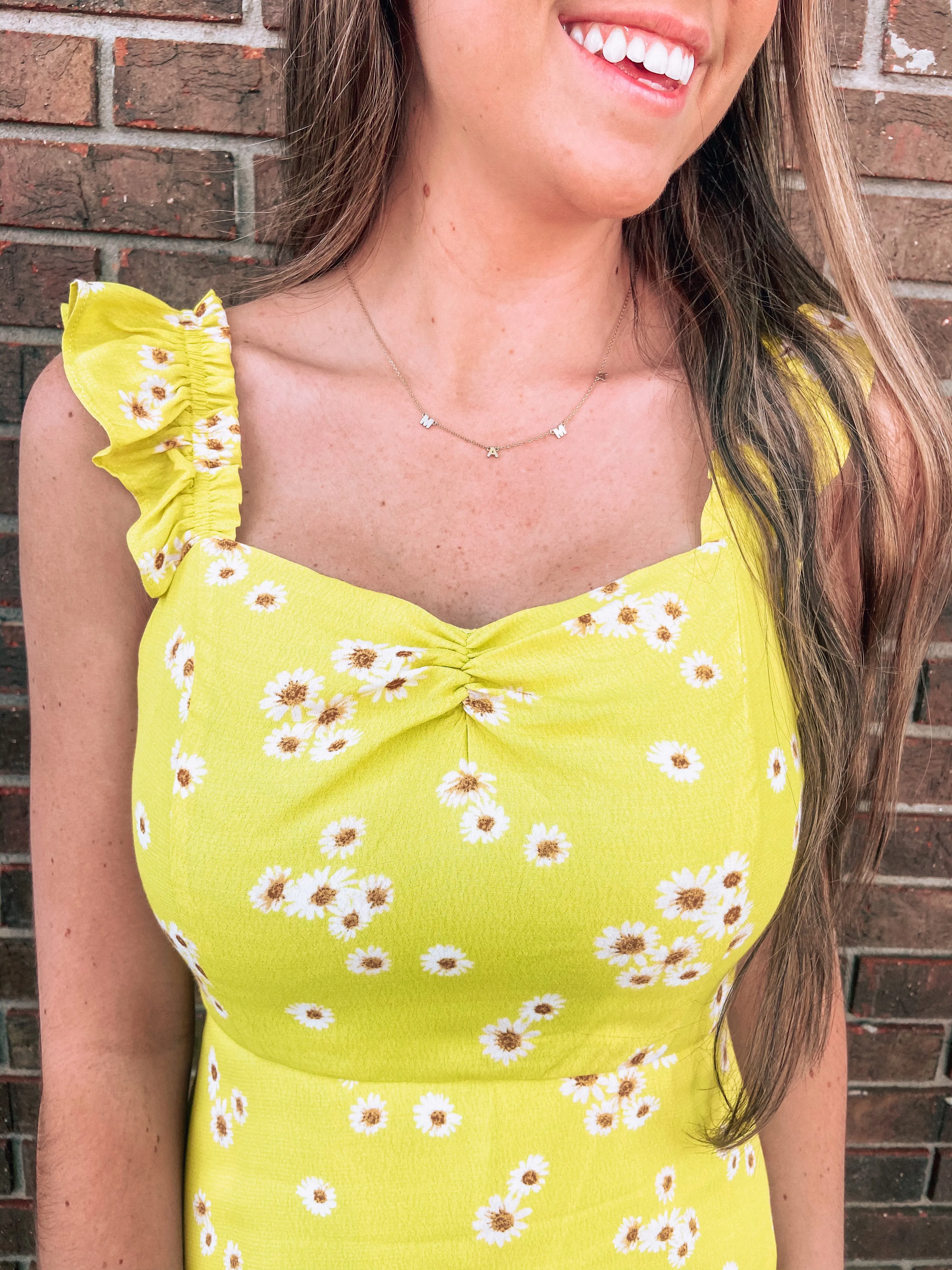 Yellow Daisy Midi