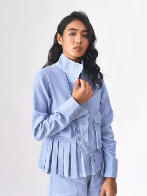 Yvette Pleated Shirt
